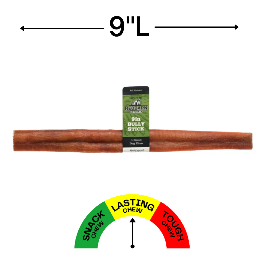 Redbarn Naturals Bully Stick, 9 inches