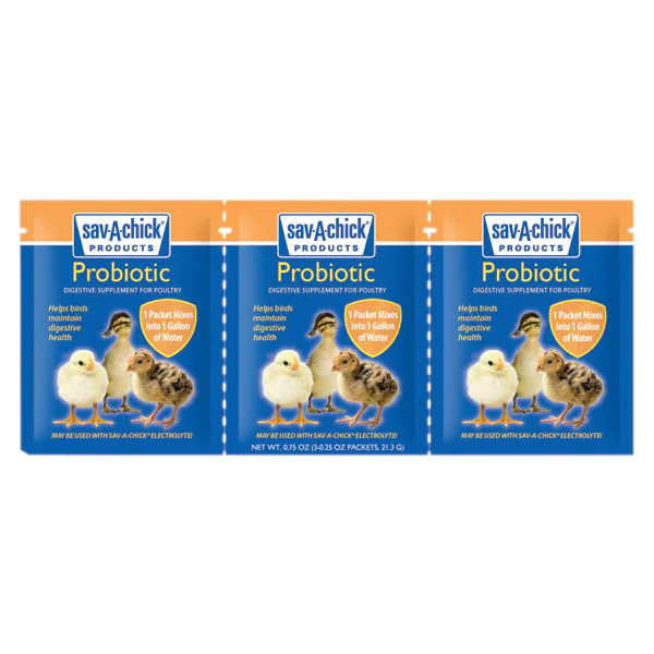 Sav-A-Chick Probiotic Supplement 3 pack