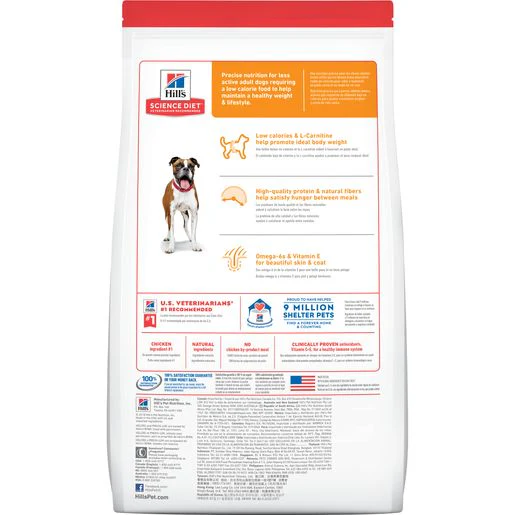 Hill's Science Diet Adult Light Dry Dog Food, Chicken Meal & Barley - Image 2
