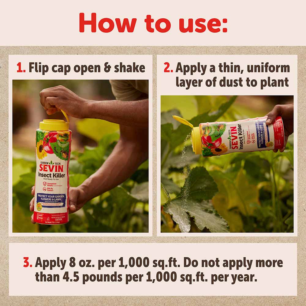 Sevin® Insect Killer Dust, 3lbs - Image 4