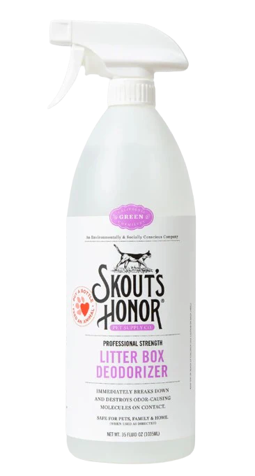 Skout's Honor Litter Box Deodorizer for Cats, 35oz