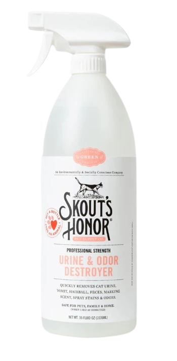 Skout's Honor Cat Urine & Odor Destroyer, 35oz