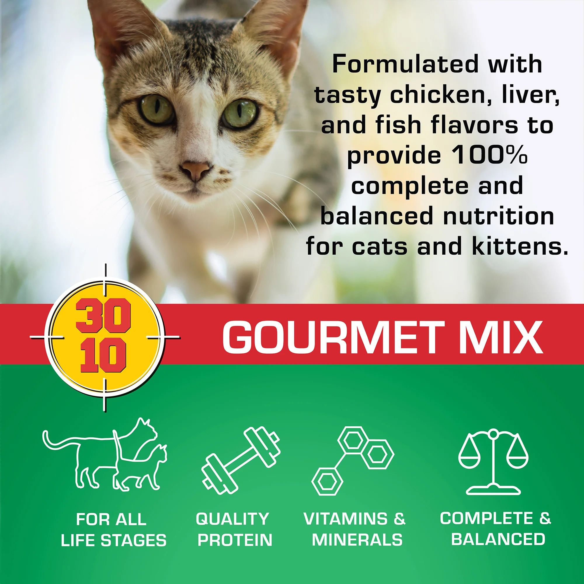 SPORTMiX Gourmet Mix Dry Cat Food - Image 2
