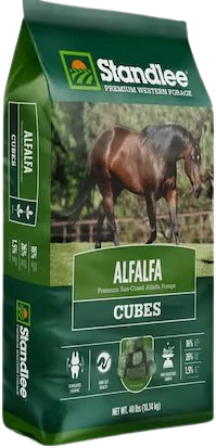 Standlee Premium Alfalfa Cubes, 40 lbs