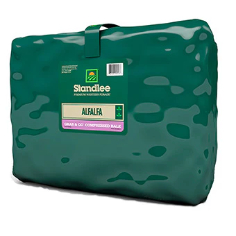 Standlee Premium Western Forage Alfalfa Grab & Go Compressed Bale