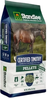 Standlee Certified Timothy Grass Pellets, 40lbs