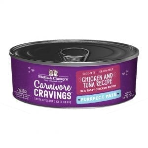 Stella & Chewy's Carnivore Cravings Purrfect Pate Chicken & Tuna Recipe Canned Cat Food