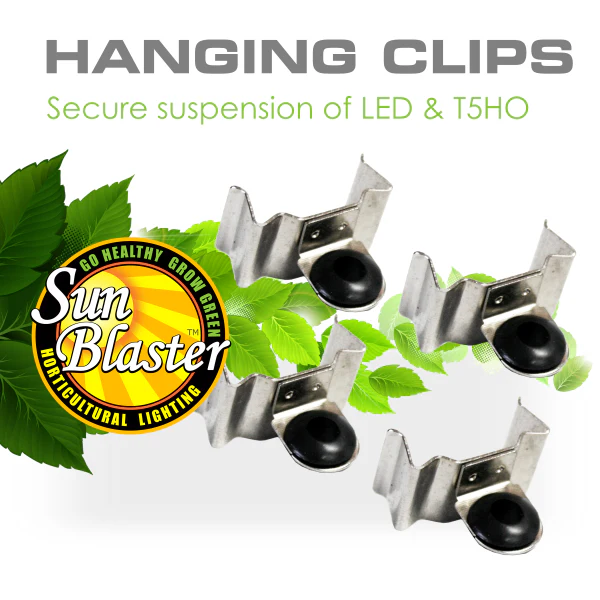 SunBlaster Hanging Clips for T5HO - Image 2