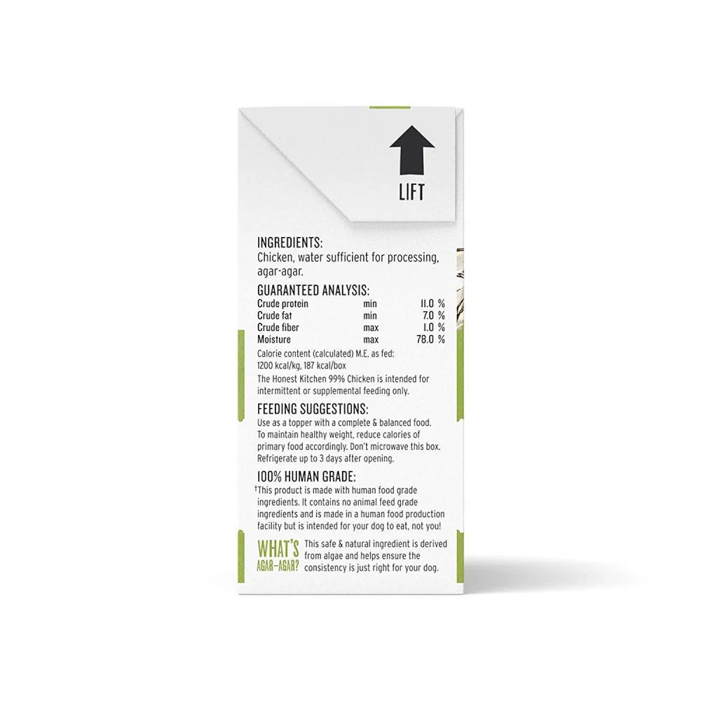The Honest Kitchen Meal Booster 99% Chicken Dog Food Topper - Image 3