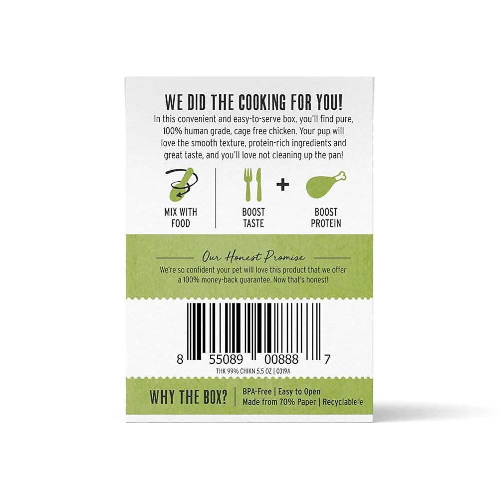 The Honest Kitchen Meal Booster 99% Chicken Dog Food Topper - Image 5