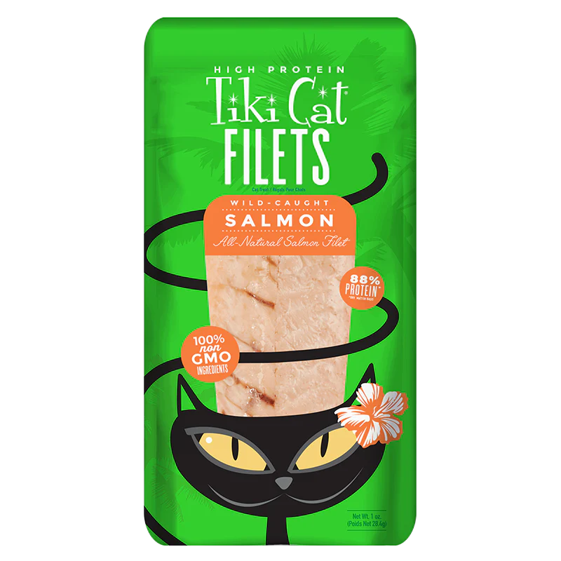 Tiki Cat® Filets™ Salmon Cat Treat, 1oz