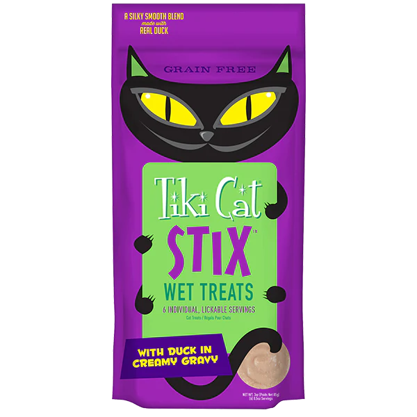 Tiki Cat® STIX™ Duck Wet Cat Treat, 3oz