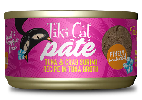 Tiki Cat Grill™ Tuna & Crab in Broth, 2.8oz