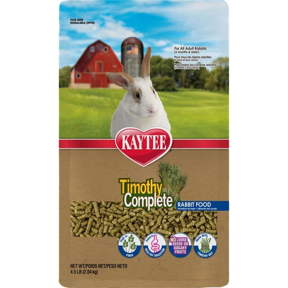 Timothy Complete Pet Rabbit Food, 4.5lbs