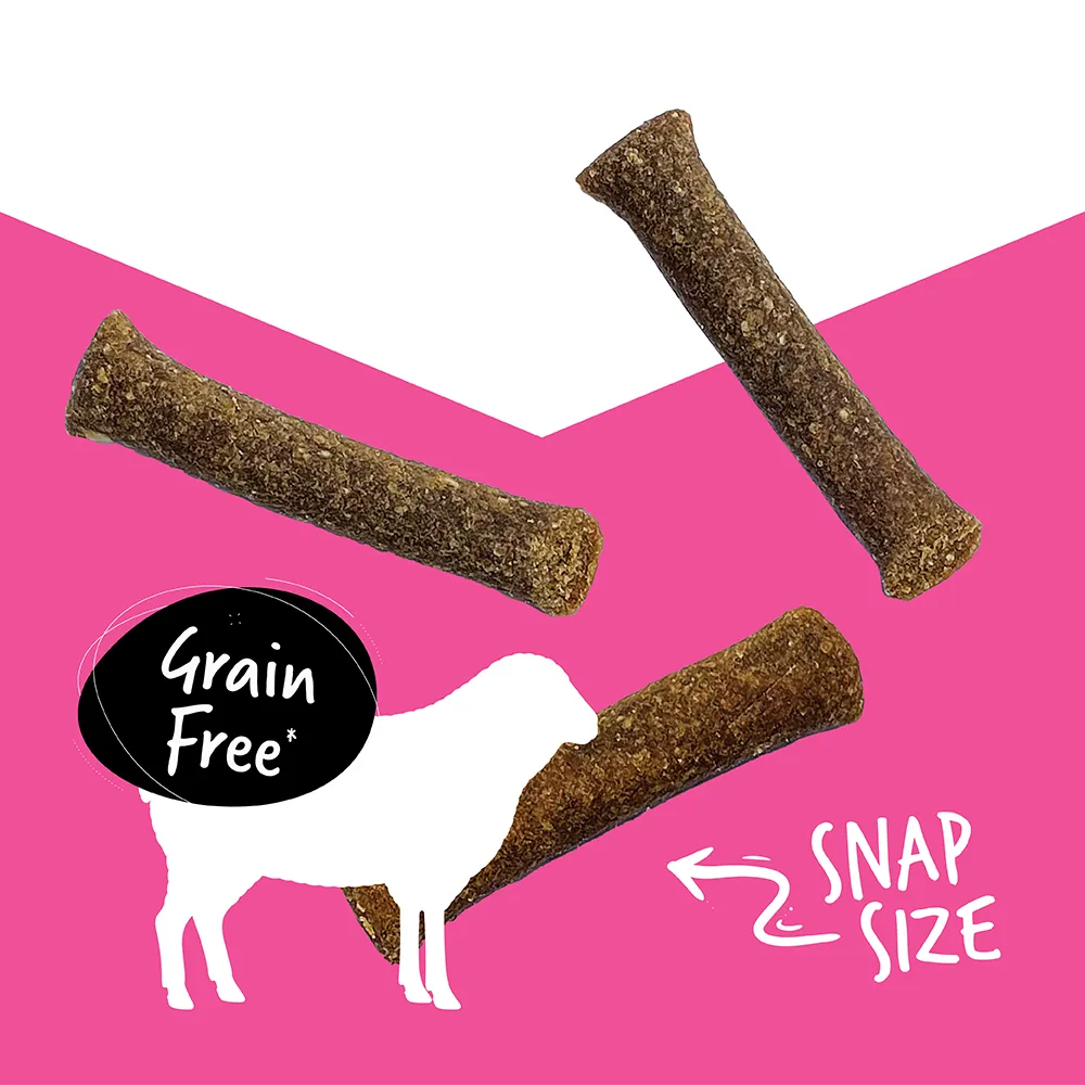 Ultimates Grain Free Jerky Lamb Mini Sticks Dog Treats, 7oz - Image 2
