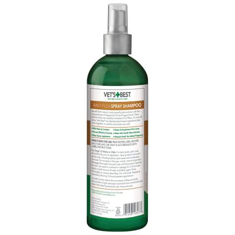 Vets Best Natural Anti-Flea Easy Spray Shampoo - Image 2