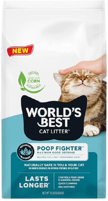 World's Best Cat Litter Poop Fighter
