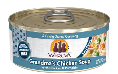 Weruva Grain Free Grandma's Chicken Soup With Chicken & Pumpkin Canned Cat Food