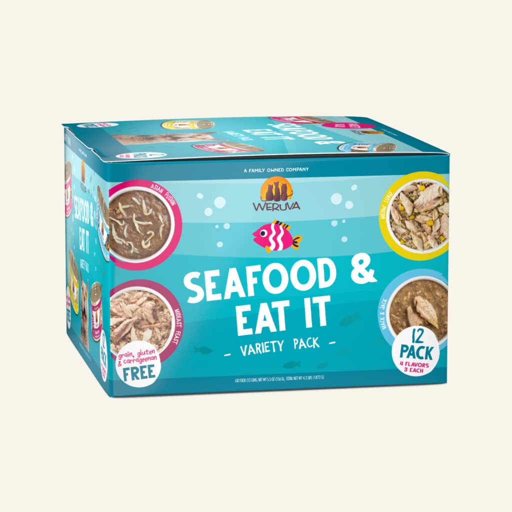 Weruva Seafood & Eat It! Variety Pack Cat Food Cans - Image 2