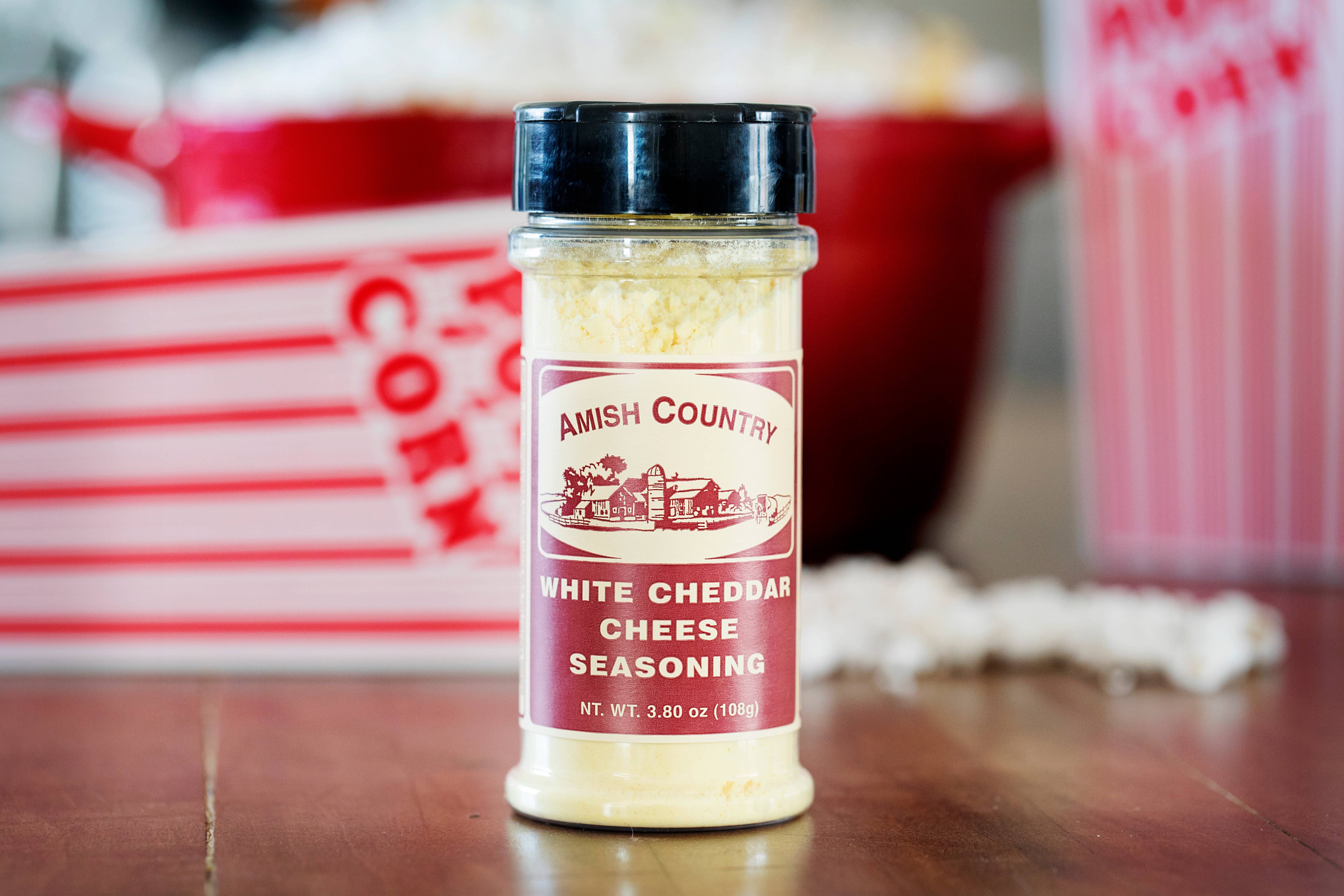White Cheddar Cheese Popcorn Seasoning - Image 2