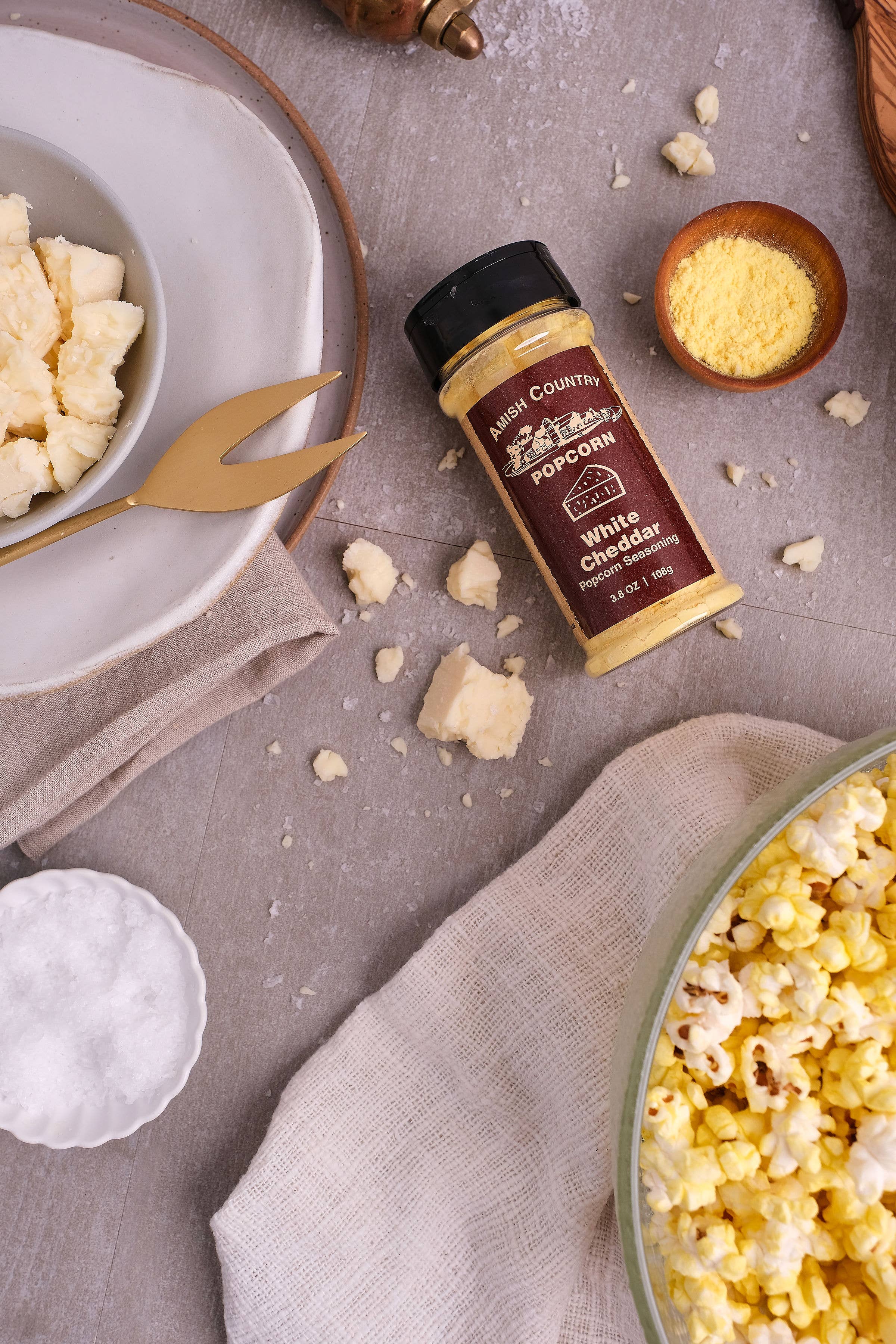 White Cheddar Cheese Popcorn Seasoning - Image 4