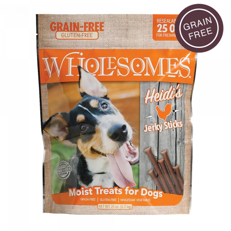 Wholesomes Heidi’s Grain Free Jerky Sticks, Chicken 25oz