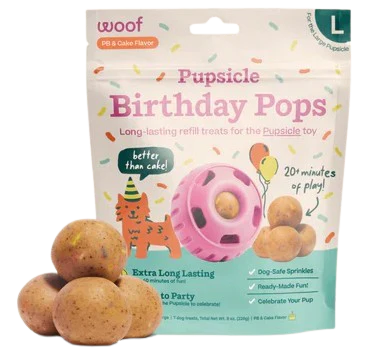 WOOF Pupcicle Birthday Pops for Dogs