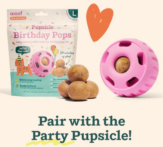 WOOF Pupcicle Birthday Pops for Dogs - Image 3
