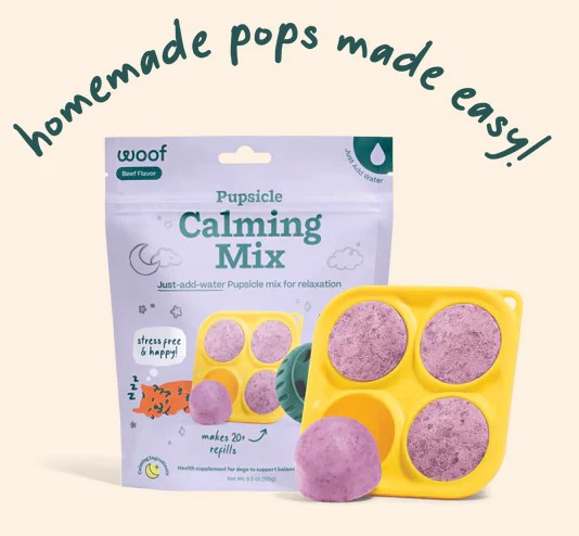 WOOF Calming Pupsicle Mix for Dogs. 5.5oz - Image 2