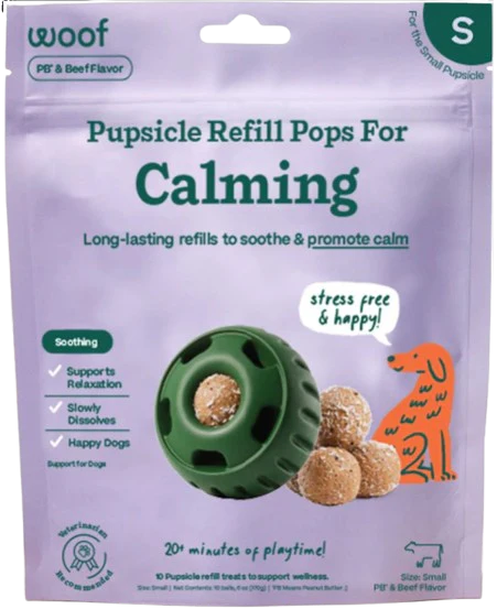 WOOF Calming Wellness Pops Dog Treats
