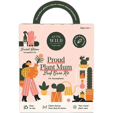 Proud Plant Mum Leaf Care Kit with Glove
