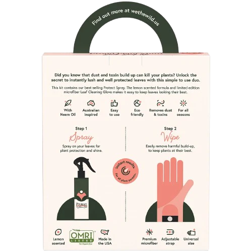 Proud Plant Mum Leaf Care Kit with Glove - Image 2
