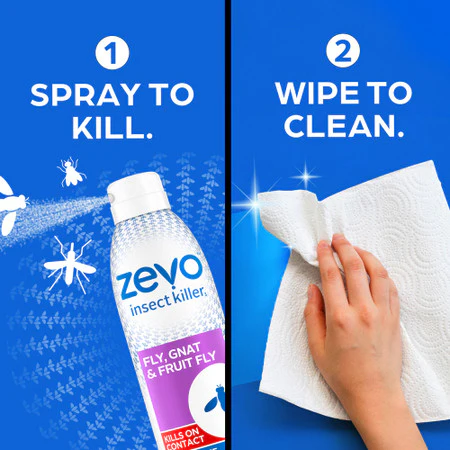 Zevo Fly, Gnat & Fruit Fly Flying Insect Spray - 10oz - Image 6