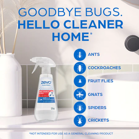 Zevo Multi-Insect Killer - Ant, Roach, & Fly 12oz - Image 3