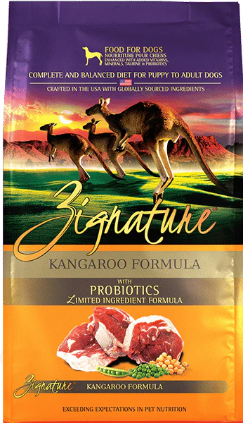 Zignature Kangaroo Formula Dry Dog Food