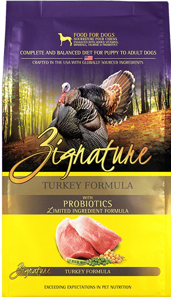 Zignature Turkey Formula Dry Dog Food