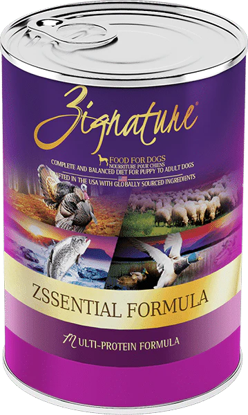 Zignature Canned Zssential Formula Mixed Protein Canned Dog Food, 13oz