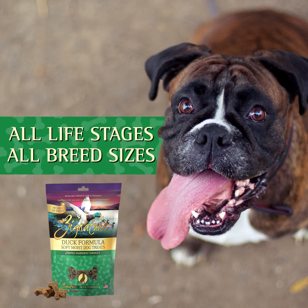 Zignature® Duck Formula Soft Moist Dog Treats, 4oz - Image 6
