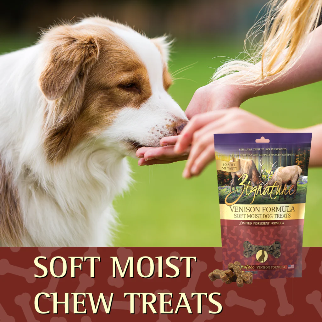 Zignature® Venison Formula Soft Moist Dog Treats, 4oz - Image 3