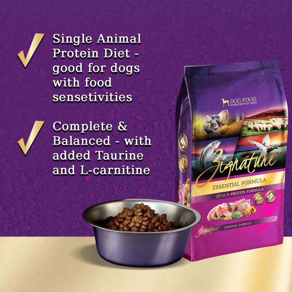 Zignature Grain Free Zssential Multi-Protein Recipe Dry Dog Food - Image 3