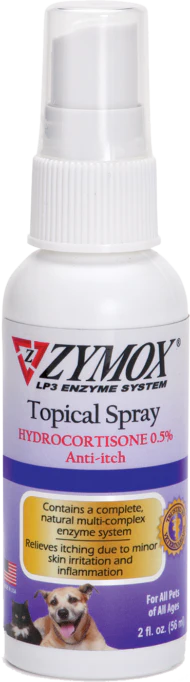 Zymox Hydrocortisone Topical Spray